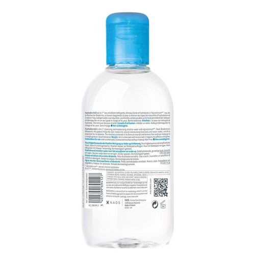 Bioderma Hydrabio H2O Agua Micelar para piel deshidratada, 250 ml