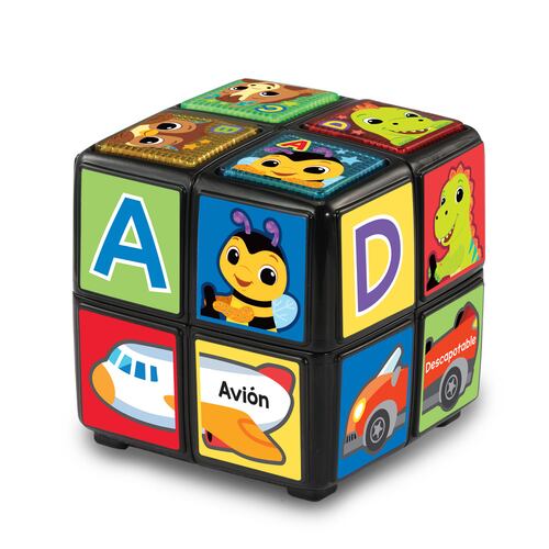 Cubo Infantil Mágico e Interactivo ¡Gira y Aprende!