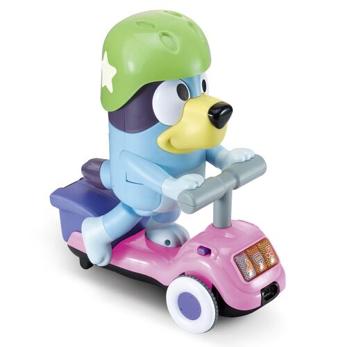 Scooter Interactiva de Bluey ¡Esquiva los Obstáculos!