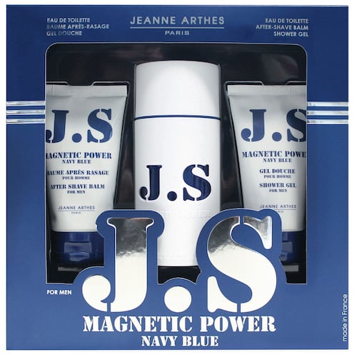 Fragancia Caballero, Set Jeanne Arthes Magnetic Power Navy Blue EDT 100 ML
