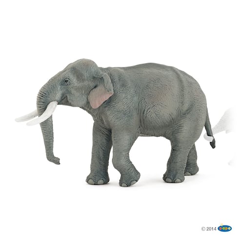 Figura coleccionable PAPO elefante asiático