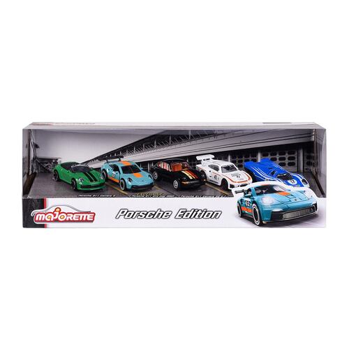 Porsche Pack 5 piezas Majorette