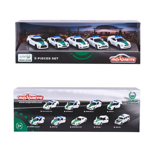 Dubai Policía 5 Piezas Giftpack V1 Majorette
