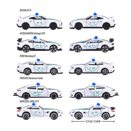 Dubai Policía 5 Piezas Giftpack V1 Majorette
