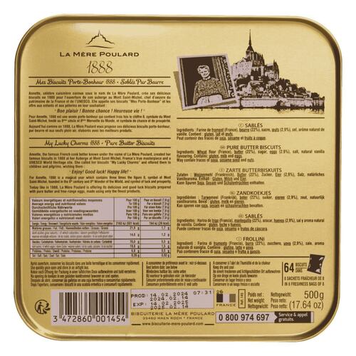 Lata de Galletas de Mantequilla 500 gr