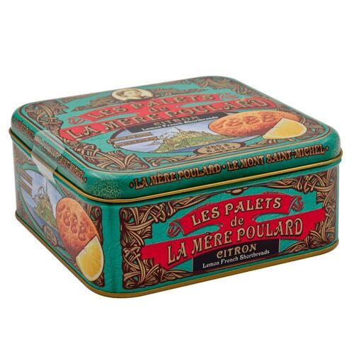 Lata de Galletas Pralets de limón 250 gr