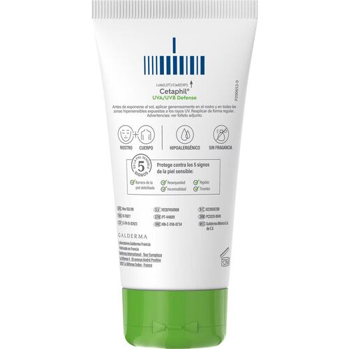 Cetaphil Hidratante Facial Diario Alta Protección UVA/UVB FPS 50 50ml