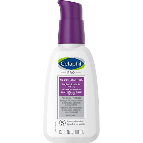 Cetaphil PRO AC Dermacontrol Loción Hidratante Facial con FPS 30 118ml