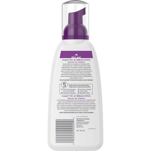 Cetaphil PRO AC Dermacontrol Espuma de Limpieza 236ml