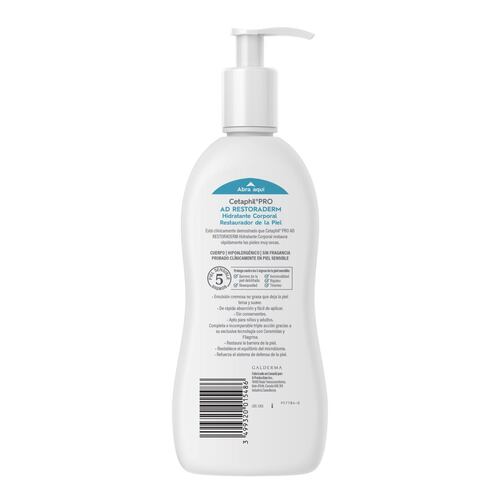 Cetaphil Pro AD Restoraderm Hidratante 295ml