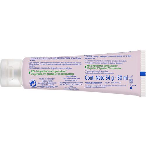Crema  Mustela Contra Las Rozaduras 54 ml