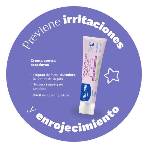 Crema  Mustela Contra Las Rozaduras 54 ml