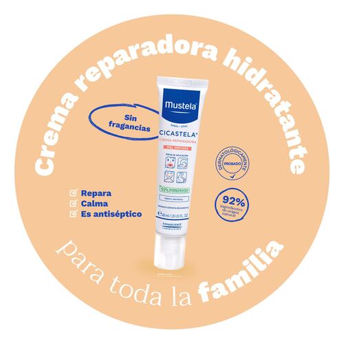 Mustela Crema Reparadora para todo tipo de piel de 40ml