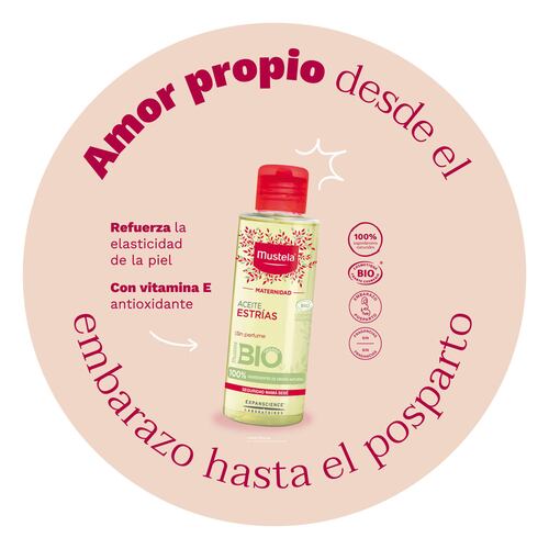 Mustela Aceite Prevención Estrías 105ml
