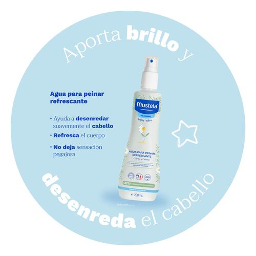 MUSTELA AGUA PARA PEINAR REFRESCANTE 200 ML