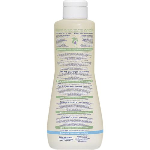 Mustela Shampoo Suave para bebés y niños con Piel Normal 500ml