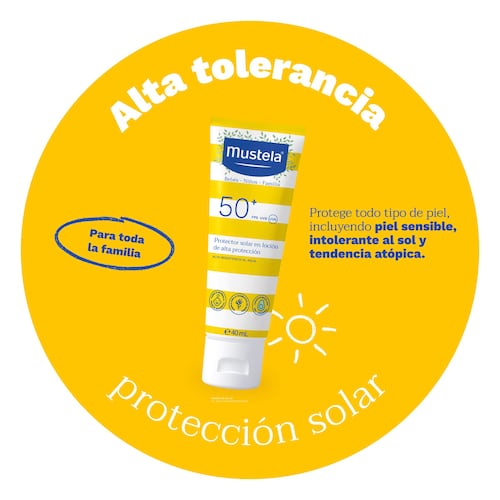 Mustela Loción Solar de Alta Protección SPF 50+ 40ml