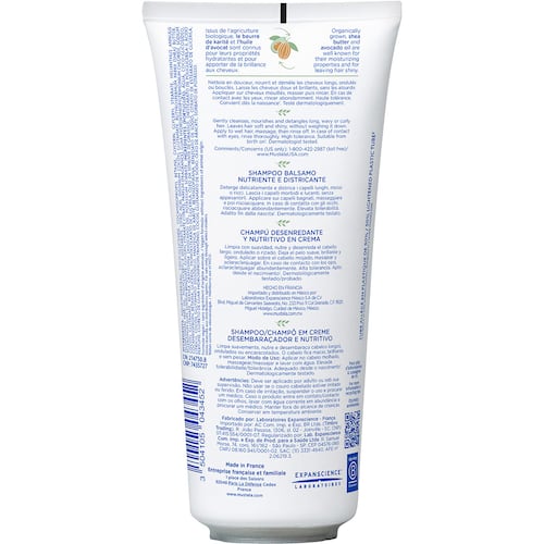 Mustela Shampoo En Crema Desenredante y Nutritivo 200 ml