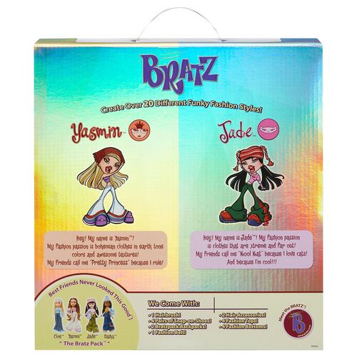 Set Coleccionable Muñecas Bratz Celebración 20 Años Jade Yasmin Style 2