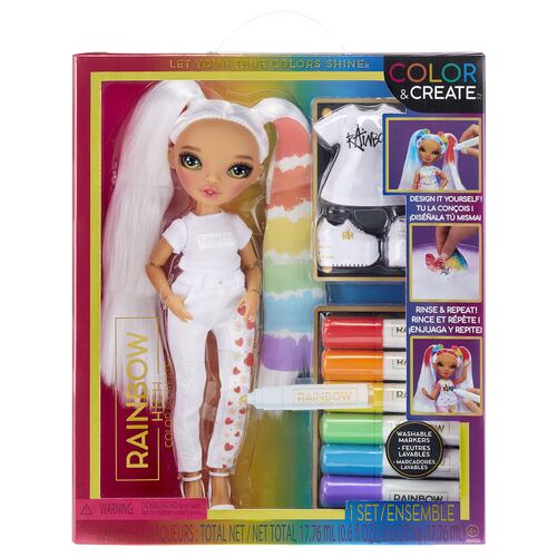 Muñeca Rainbow High Color and Create ¡Colecciónalas Todas!
