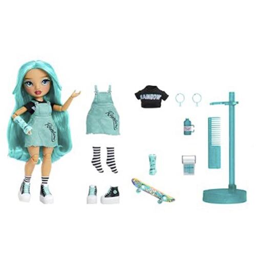 Muñeca Rainbow High Línea Inclusiva y Diversa Cabello Verde