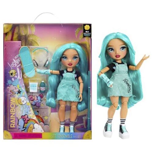 Muñeca Rainbow High Línea Inclusiva y Diversa Cabello Verde