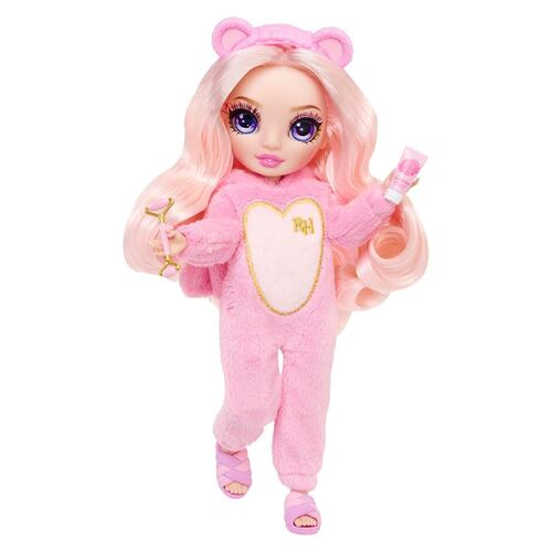 Muñeca Rainbow High Bella Fiesta en Pijama Rosa