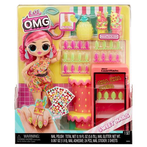 Accesorios de Uñas Surtidos Lol Surprise Omg Sweet Nails