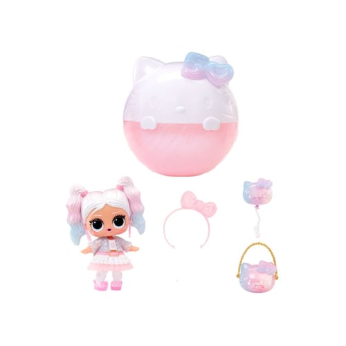 Muñeca Miss Pearly Edición L.O.L. Surprise Loves Hello Kitty Tot