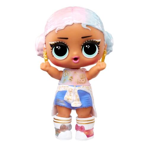 Muñeca Crystal Cutie Edición L.O.L. Surprise Loves Hello Kitty Tot