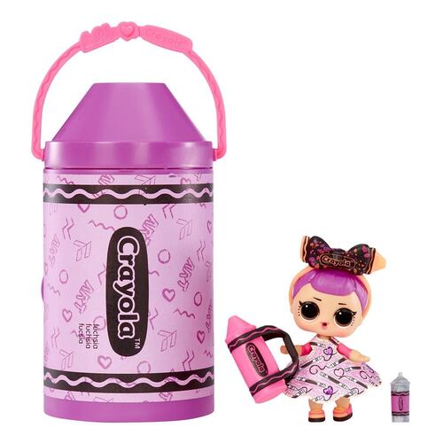 Muñeca Surtida LOL Surprise Loves Crayola Color Me Studio