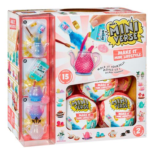 1 Set de Figuras Miniverse Make It Mini Lifestyle Series 2