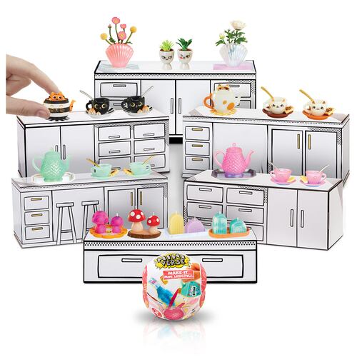 1 Set de Figuras Miniverse Make It Mini Lifestyle Series 2