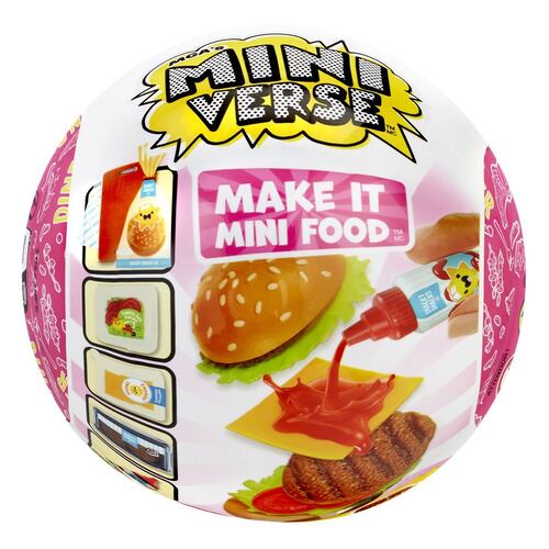 Miniverse Make It Mini Foods Diner In Surtido