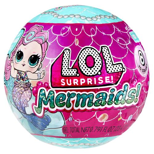 Muñeca LOL Surprise Sirenas ¡Colecciónalos Todos!