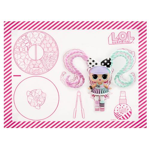 Muñeca LOL Surprise ¡Crea Diferentes Peinados!