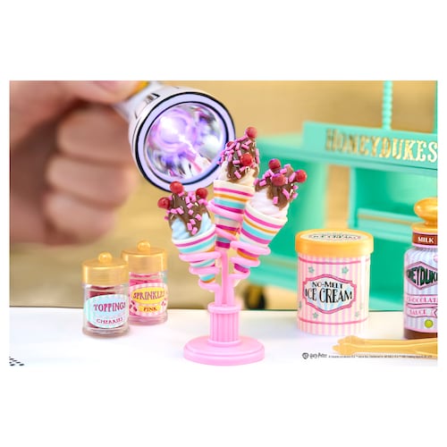 Set de Minifiguras MINIVERSE  Make It Mini Harry Potter Carrito de Dulces de HONEYDUKES