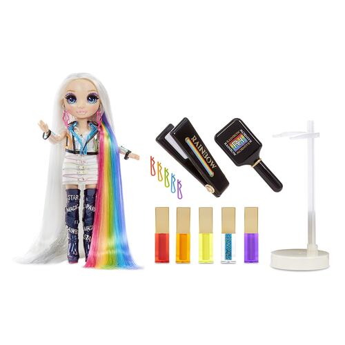 Muñeca Amaya Raine Hair Studio Rainbow High