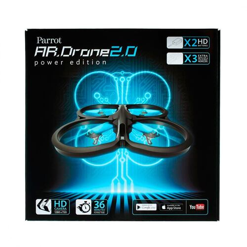 Drone Parrot 2.0 Power Edition Turquesa
