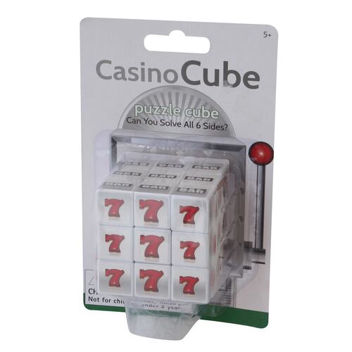 Cubo rompecabezas plástico casino