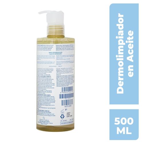 Dermolimpiador en Aceite Emoliente Dexeryl 500ml