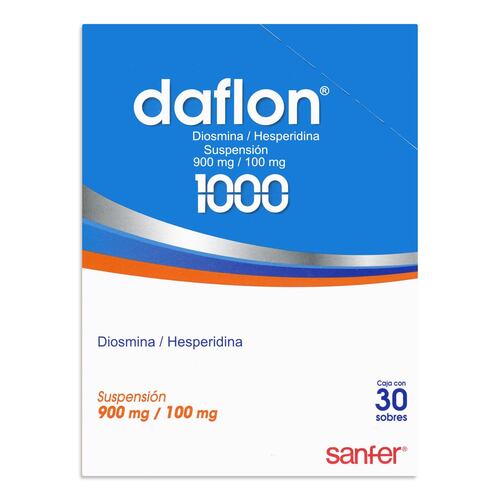 DAFLON1000 900/100MG 30SB10ML SUS