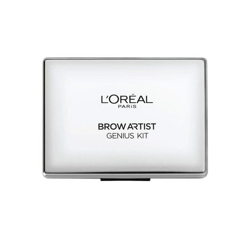 Kit de cejas Brow Artist Genius Kit Loréal Paris, Tono Light to Medium