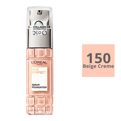 Base de Maquillaje L'Oréal Paris Age Perfect 150 Beige Cream 30ml