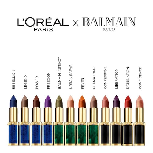 Labial L'Oréal París Color Riche Balmain Liberation