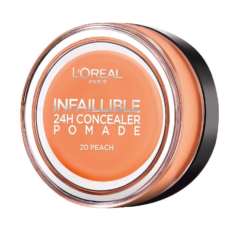 Corrector Maquillaje L'Oréal París en Pomada Infallible Concealer Tono Peach