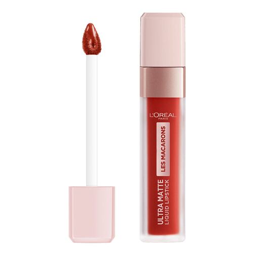 Labial líquido mate, Infallible Les Macarons L'Oréal Paris, Tono 832 Strawberry Sauvage