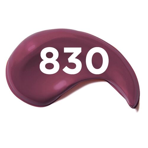 Labial liquido mate, Infallible Les Macarons L'Oréal Paris, Tono 830 Blackurrant Crush