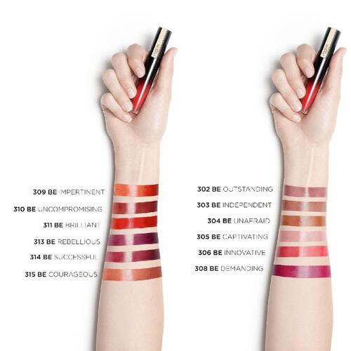 Labial Líquido Brilliance Signature Loreal París 313 La Curieuse