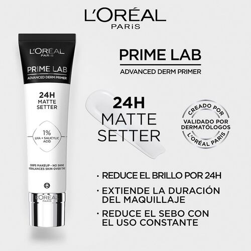 Primer transparente Lab Matte Setter Gbger